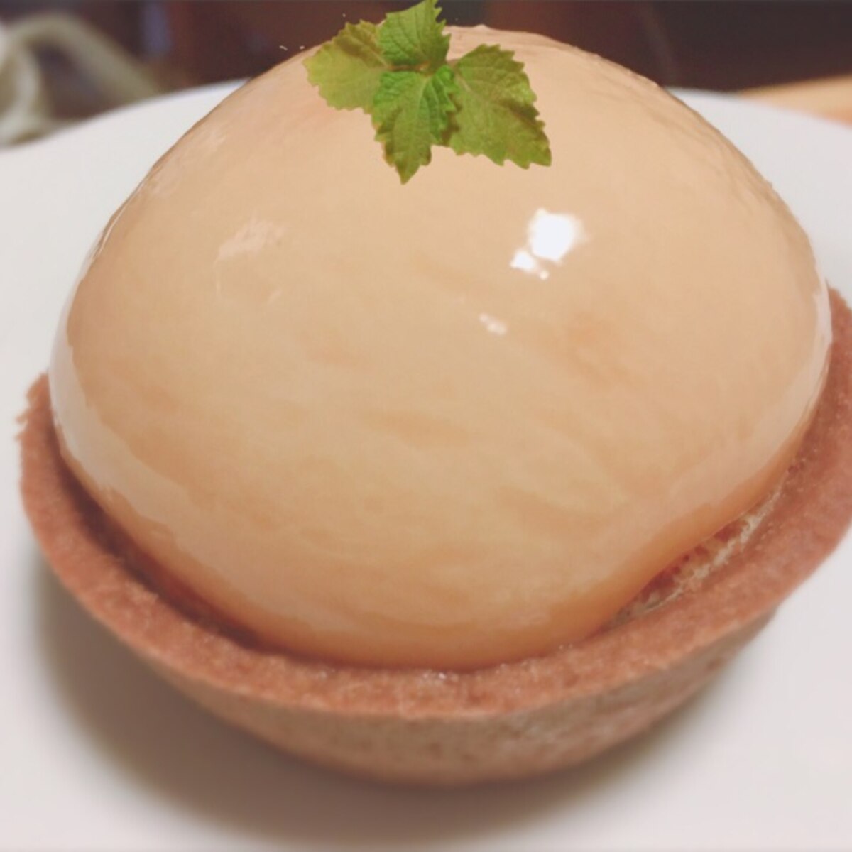 まんまる ピーチタルト レシピ 作り方 By ニャンコーヒー 楽天レシピ